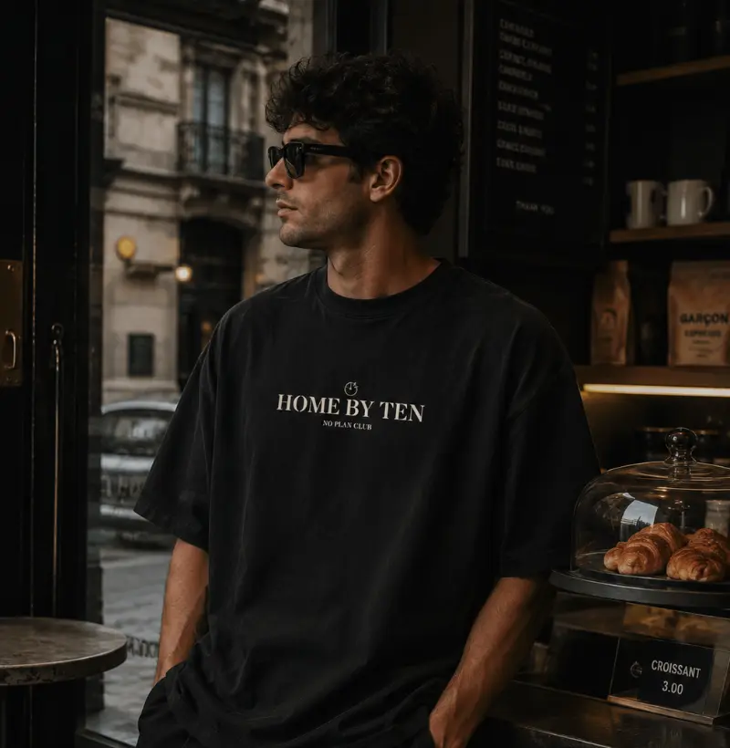 Camiseta Oversized Home By Ten Premium | No Plan Club