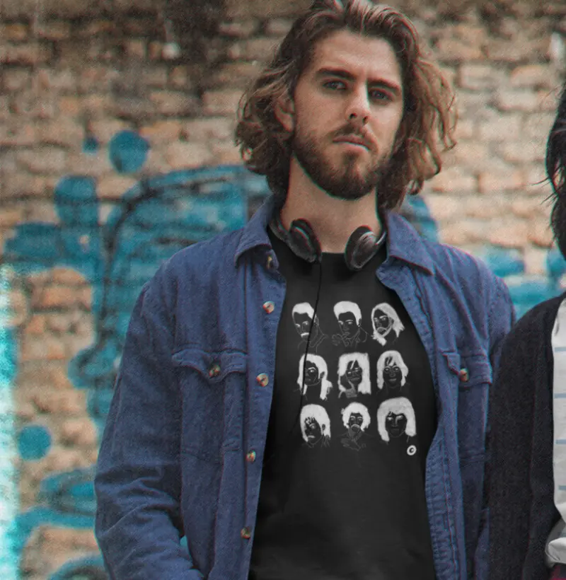 Camiseta Adulto Mix Rock by João Pedro Pacheco