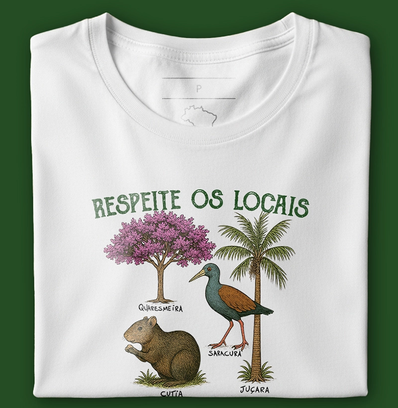 Respeite os locais