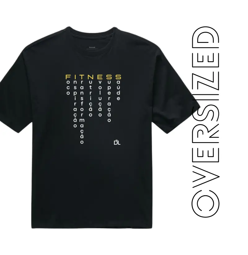 DNA Fitness - Camiseta Oversized