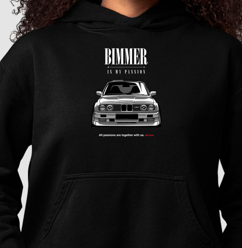 Hoodie Moletom BMW Is my passion - Rooliman