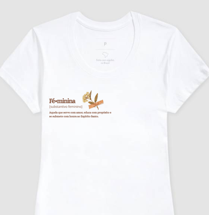 Fé•minina – Delicada na forma, firme na fé