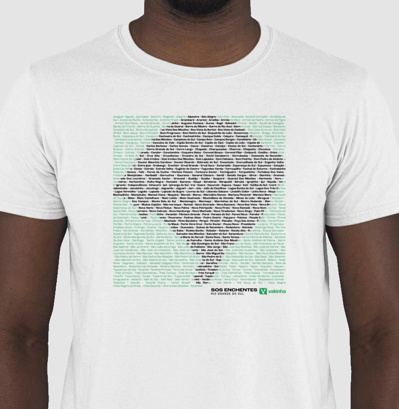 CAMISETA - CIDADES DO RS