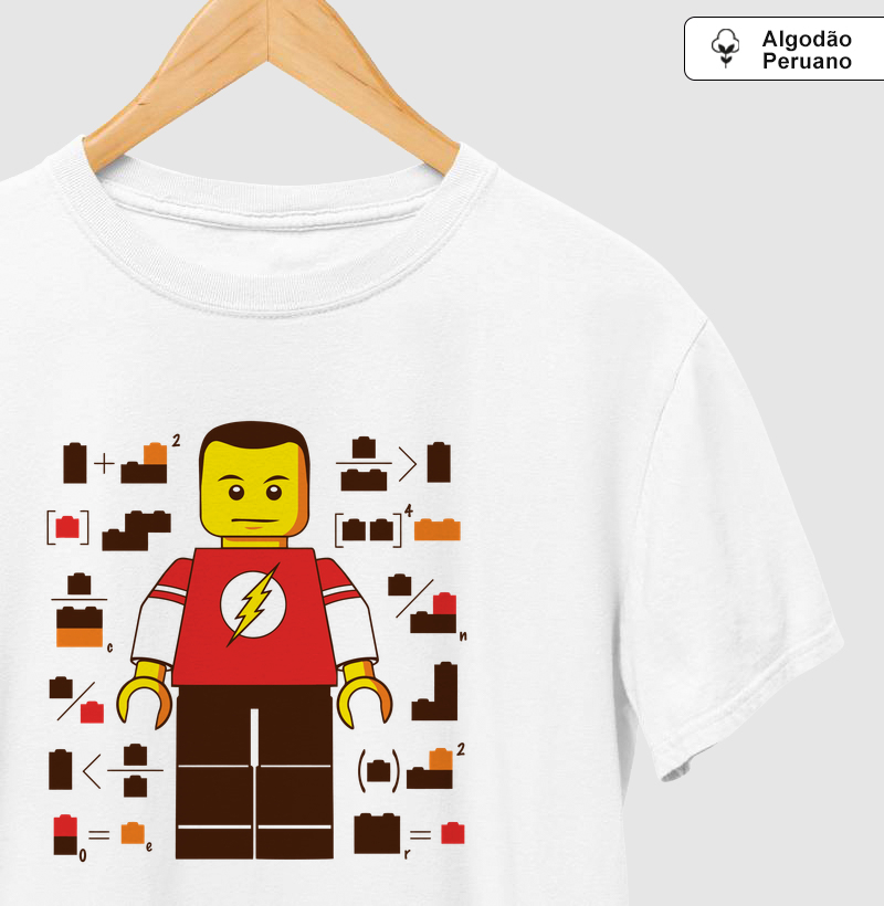 Camiseta Algodão Peruano Equação da Velocidade