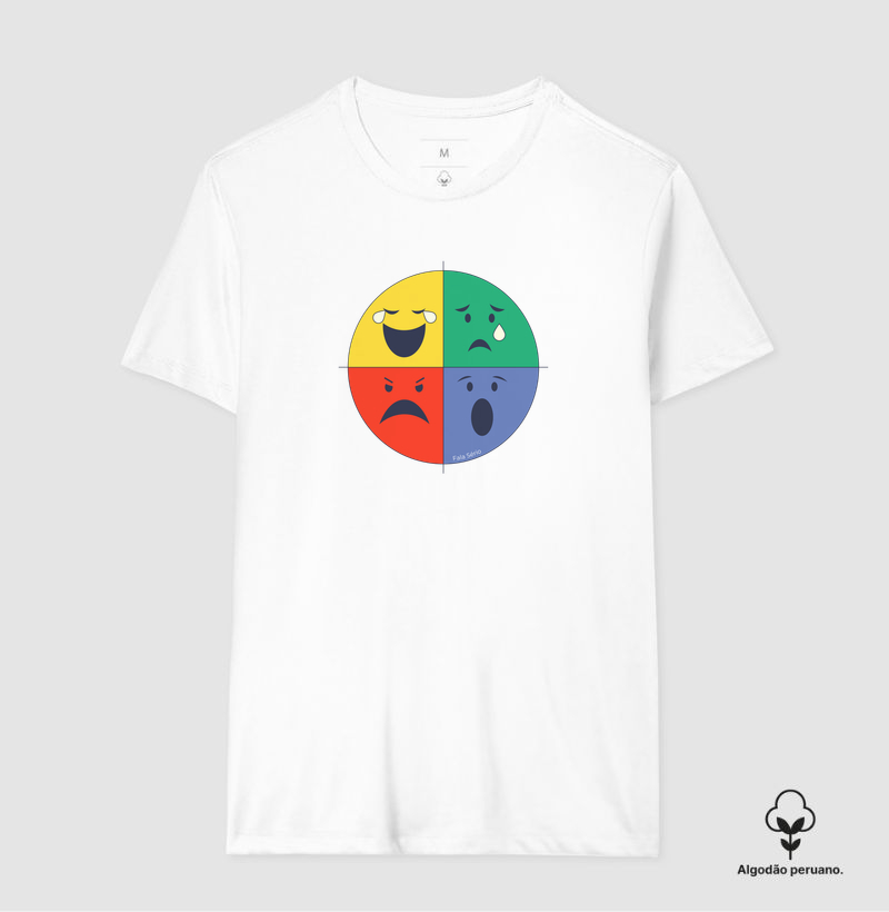 Camiseta Algodão Peruano Tá Tudo Bem Não Estar Bem (Ilustração)