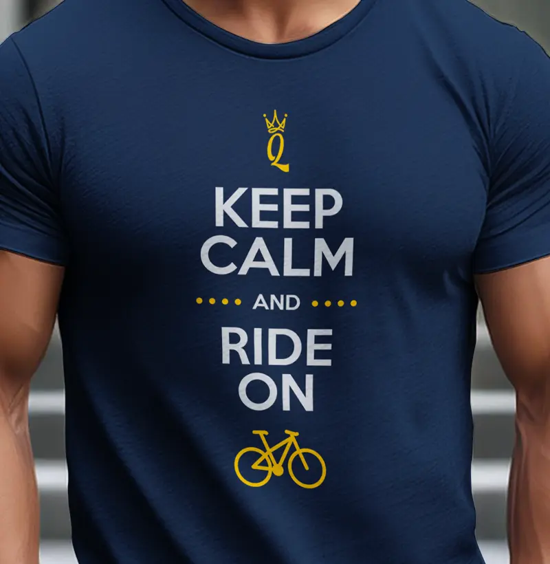 Keep calm and ride on
