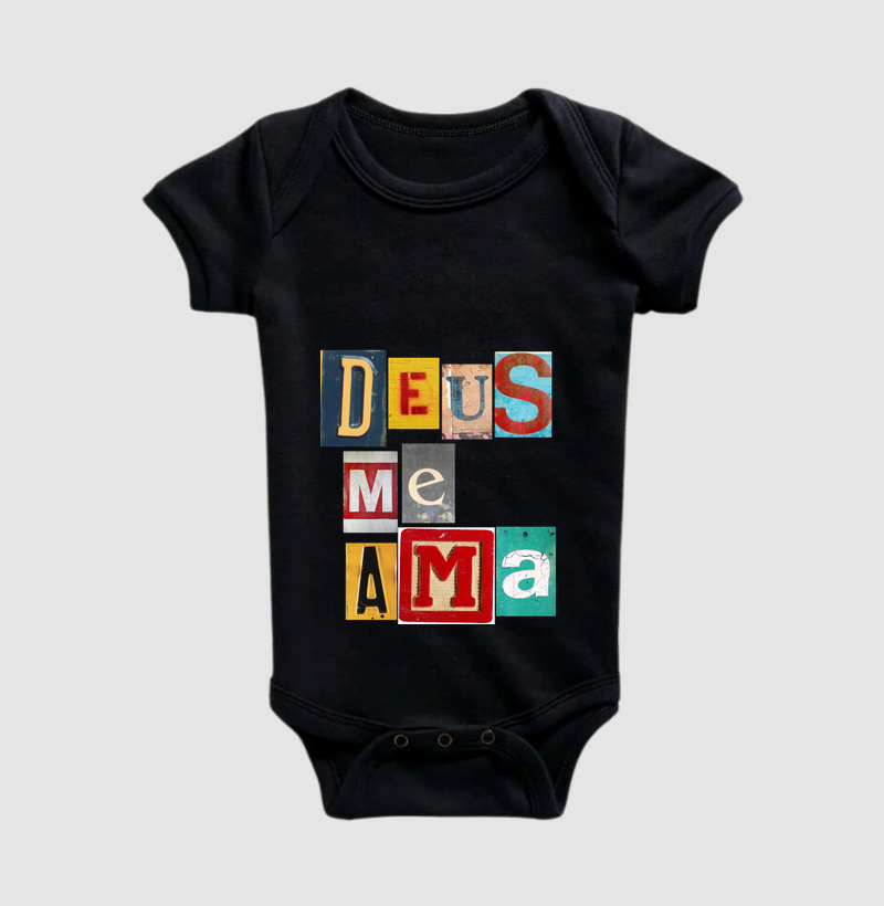 Body Infantil | Deus Me Ama
