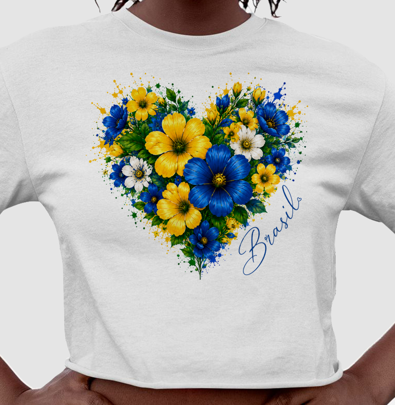 Camiseta Coração Vibrante