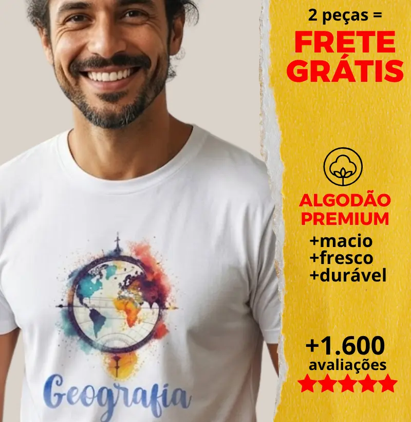 Camiseta Geografia