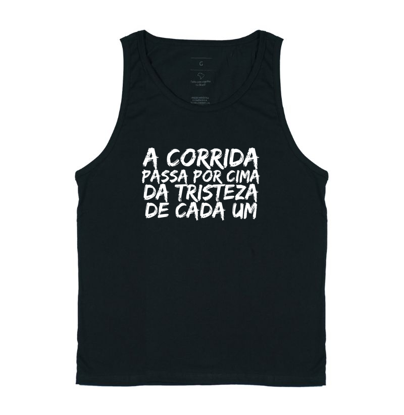 A corrida passa por cima da tristeza