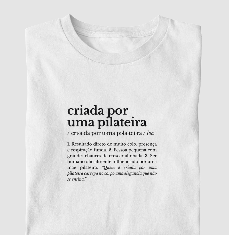 criada por uma pilateira – locução