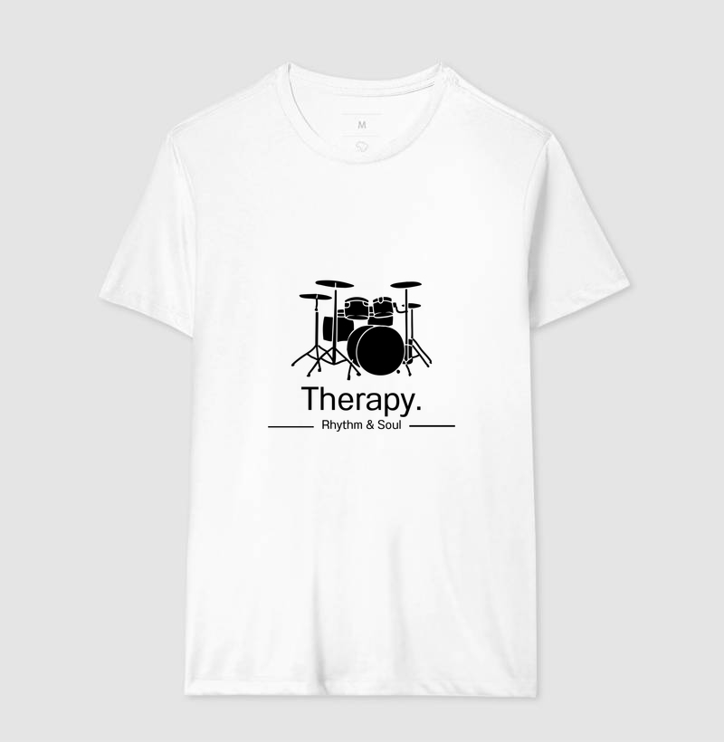 Camiseta branca - Therapy