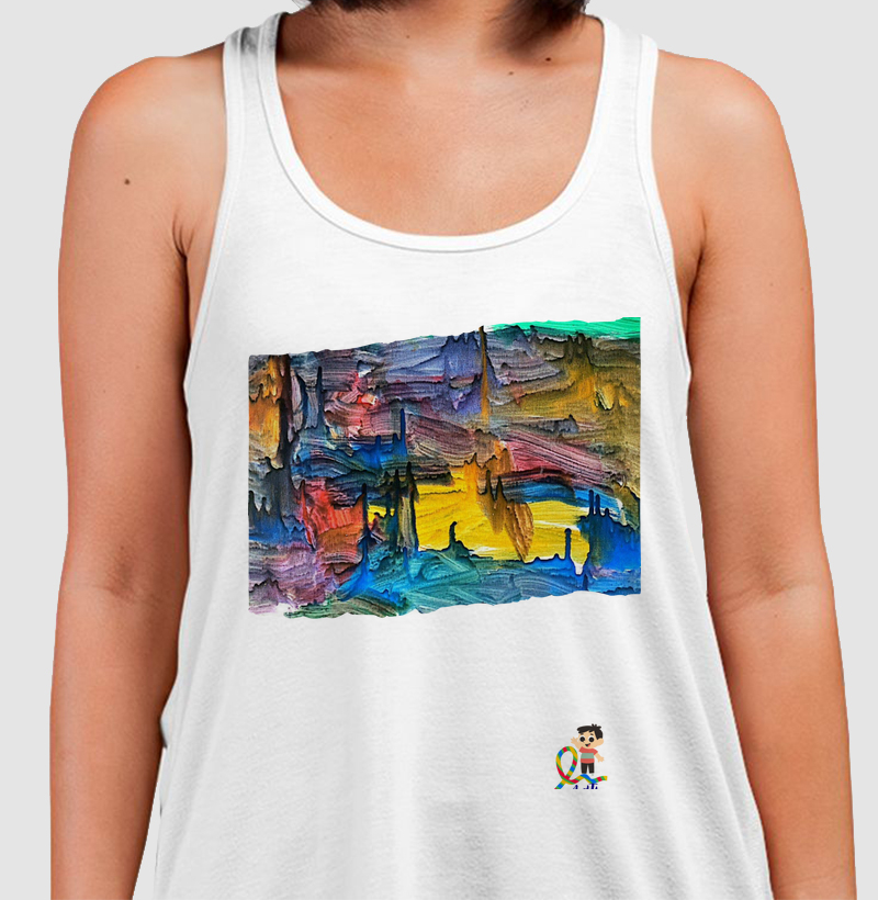 Camiseta Regata Quadro