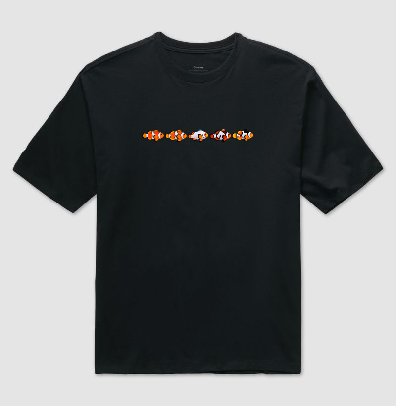 Peixe-Palhaço - Camiseta Oversized