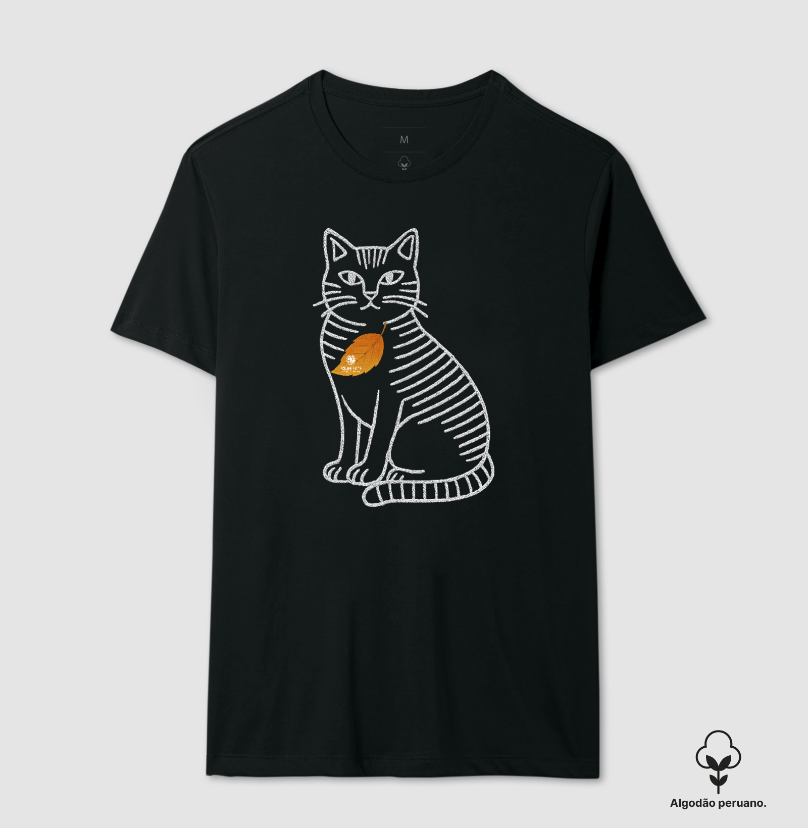 Estampa Felino Gato Vazado
