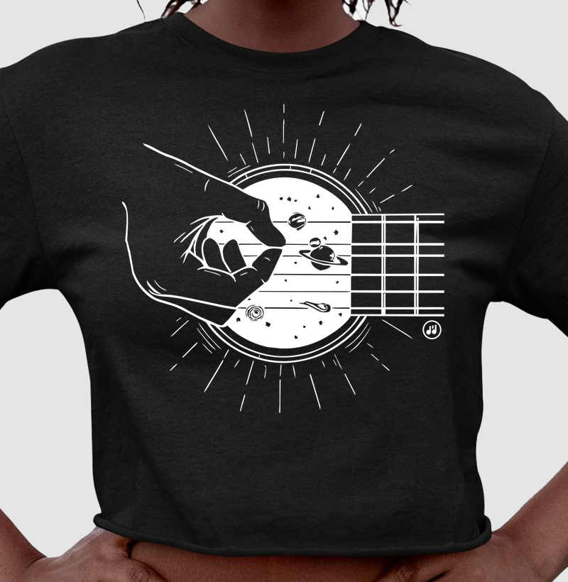 Violão Com Planetas