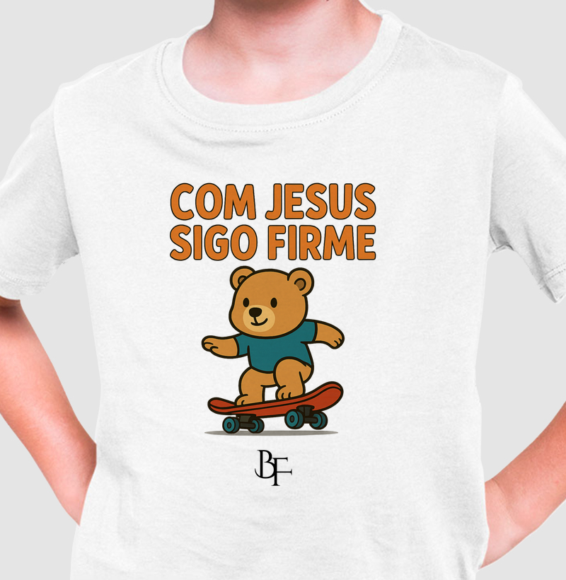 Com Jesus sigo firme