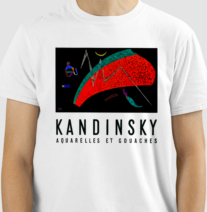 Camiseta Kandinsky Aquarelles Art