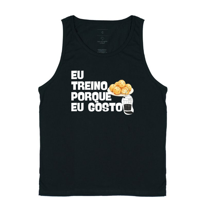 Eu treino porque eu gosto - café e pão de queijo