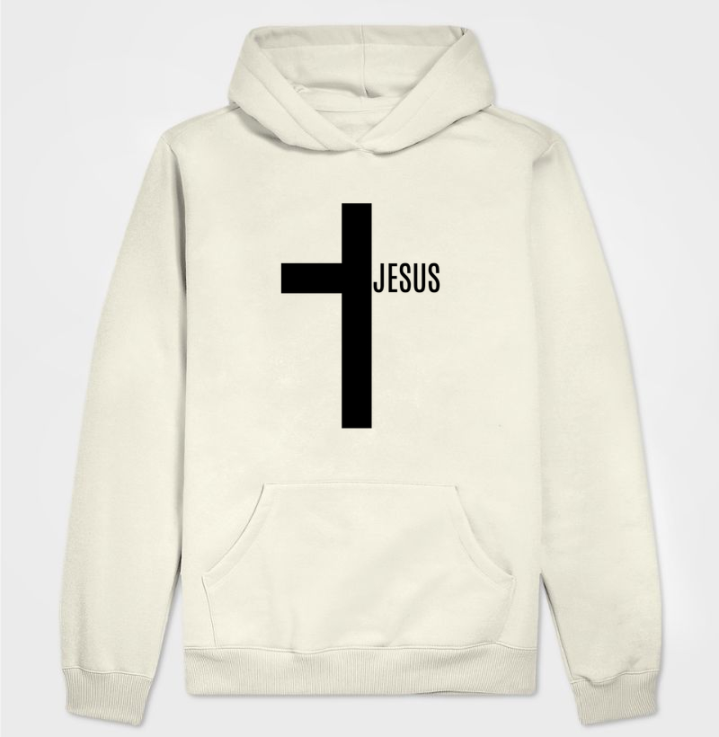 Cruz Jesus - Estampa Preta