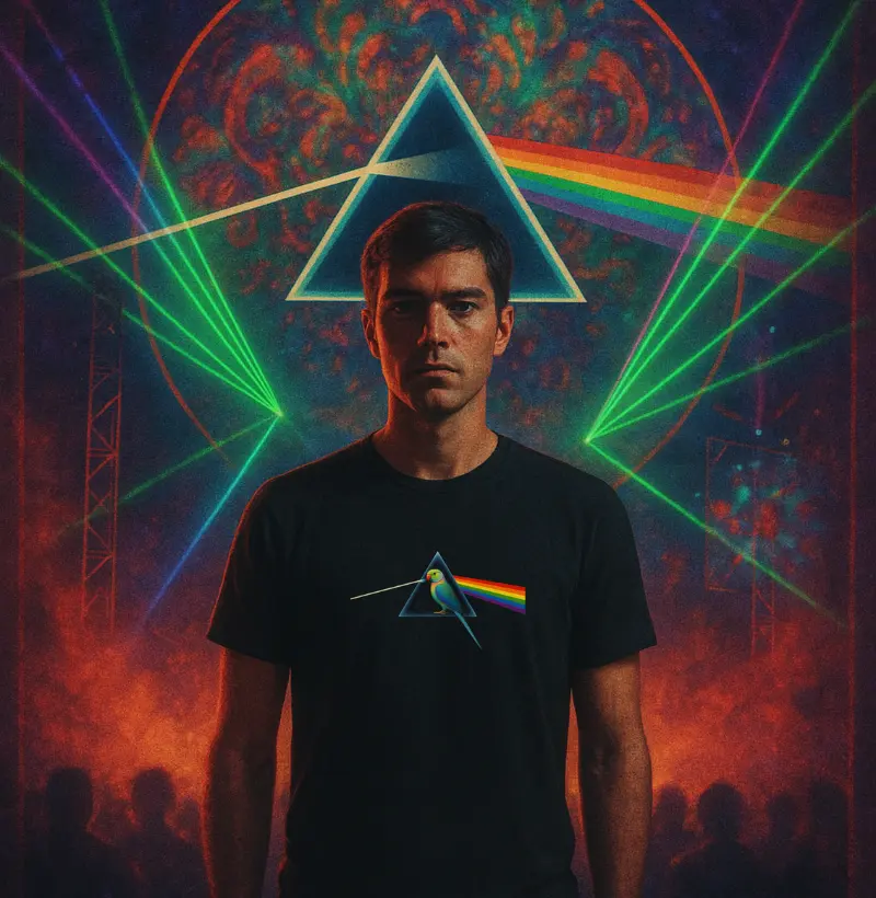 Camiseta Ringneck - Side of the Moon