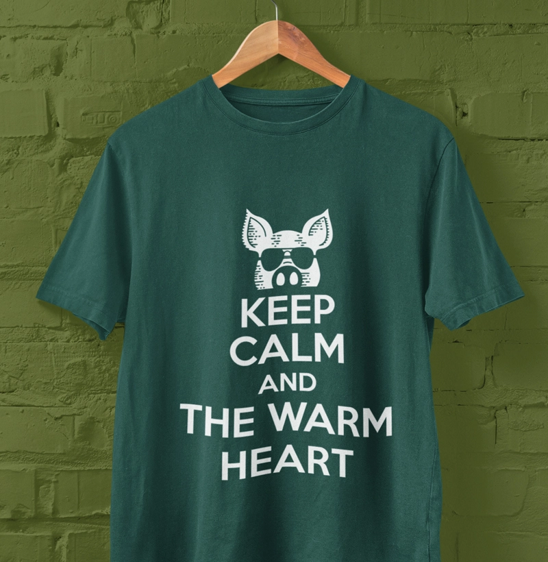  Keep Calm and the Warm Heart (Desc. abaixo no PIX)