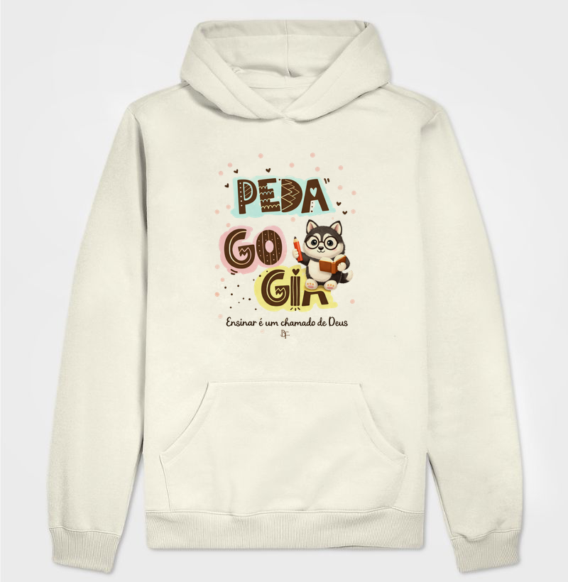 Pedagogia - Ensinar é um chamado de Deus - Hoodie Moletom