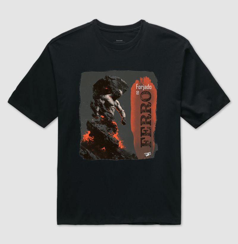 Forjado no ferro 02 - Camiseta Oversized
