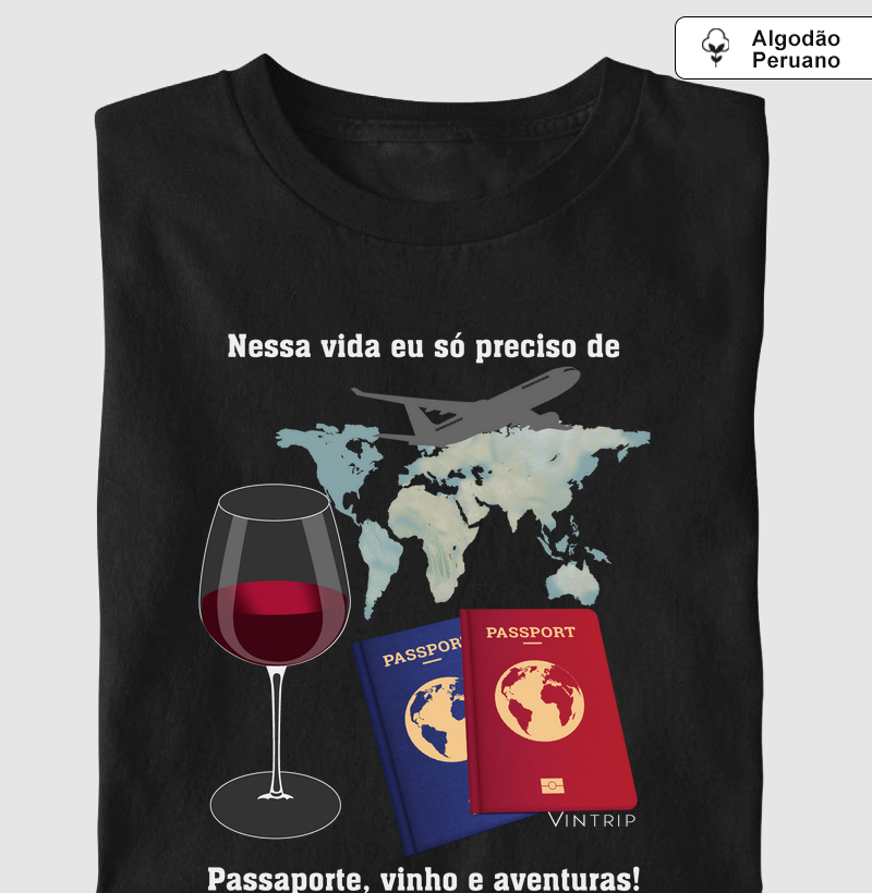 Passaporte, vinho e aventuras!