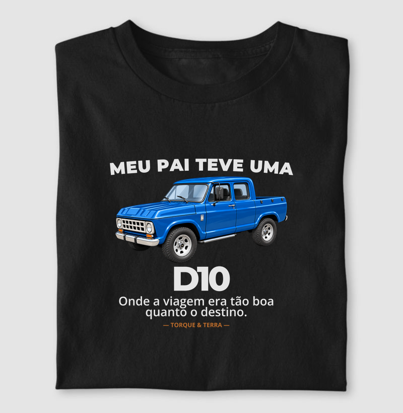 Meu pai teve uma  - D10 - azul