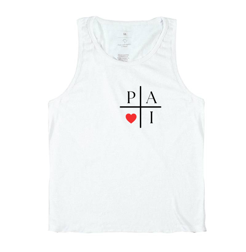 Camiseta pai coração