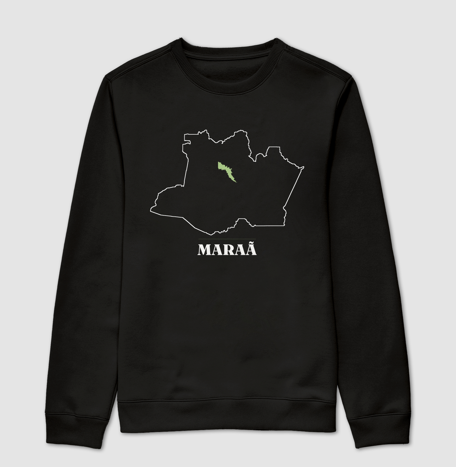 Maraã | Traço AM - Suéter Moletom