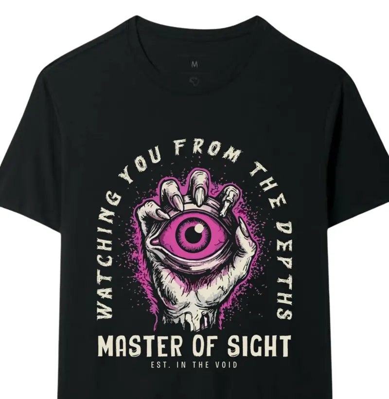 Camiseta Master of Sight | Últimas Palavras