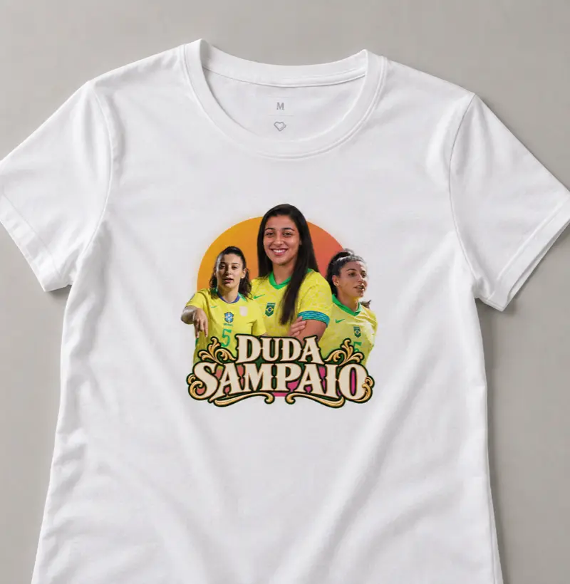 Duda Sampaio — Futebol Brasileiro - Camiseta