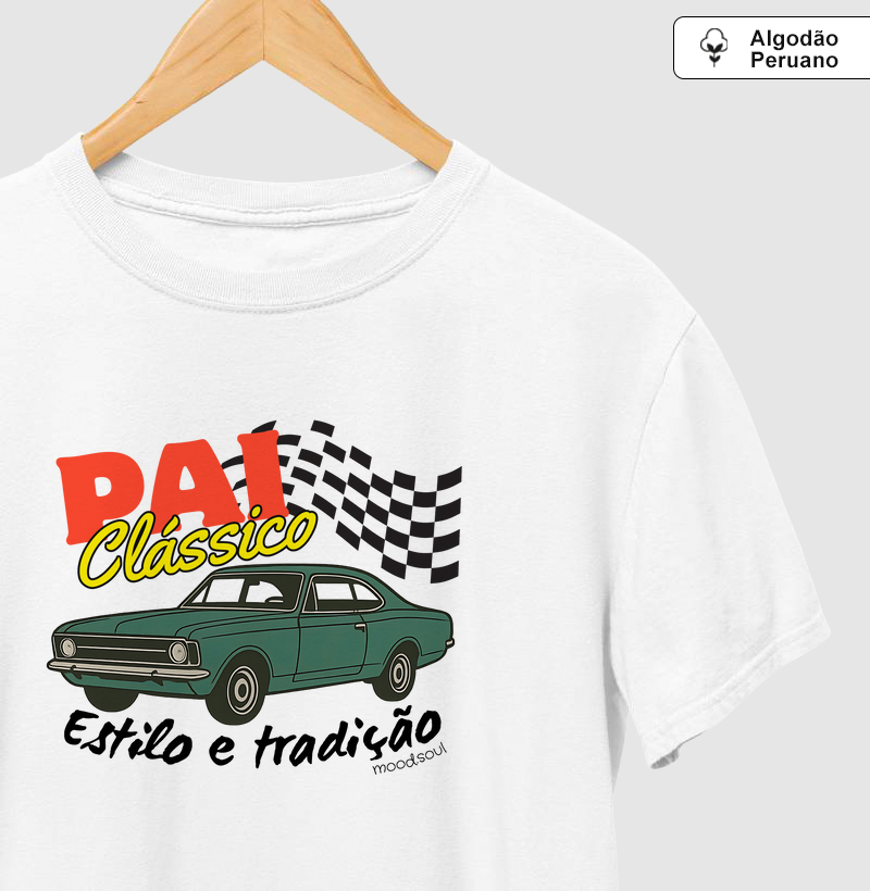 Pai Clássico - Camiseta Algodão Peruano