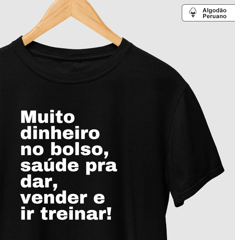 Saúde pra dar, vender e ir treinar