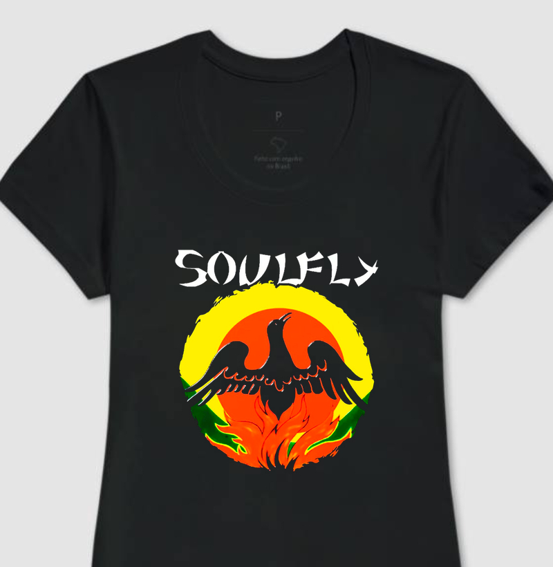 Camiseta Básica - Soulfly