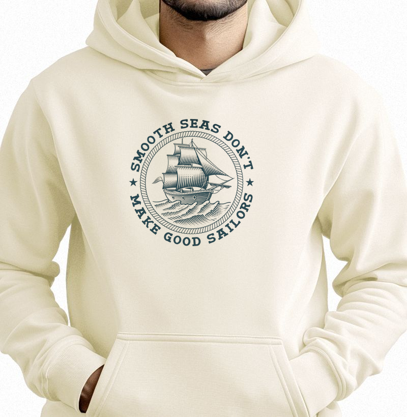 Mar calmo não faz bom marinheiro - Algodão 30.1