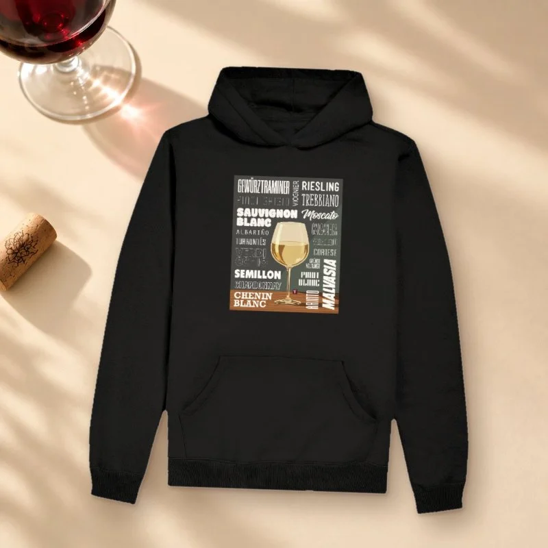 Hoodie Moletom Uvas Brancas - Hoodie Moletom