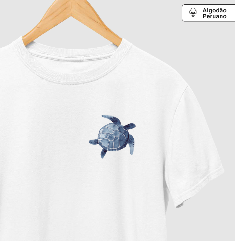 Oceano Creative - Tartaruga Marinha Algodão Peruano