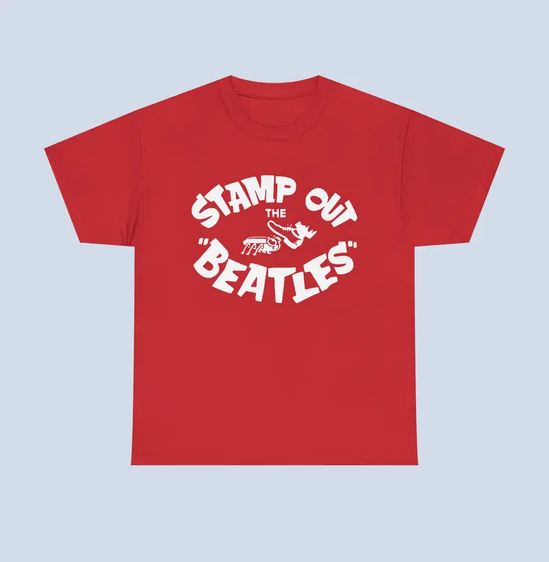 Camiseta Stamp Out The Beatles - Camiseta