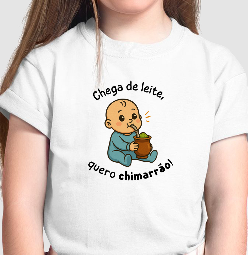 Chega de leite, quero chimarrão!