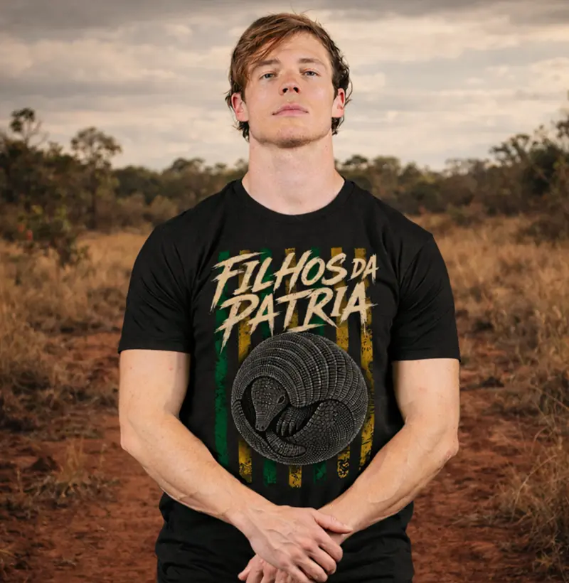 Camiseta Filhos da Patria Tatu