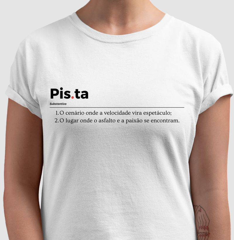 Camiseta - Pista
