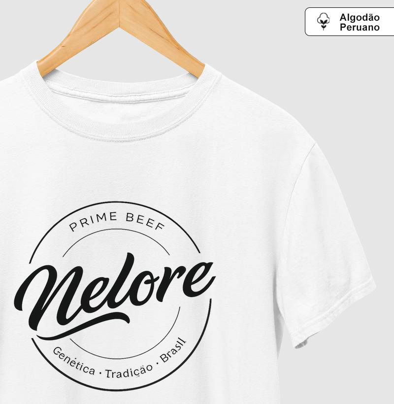 Camiseta carimbo Nelore