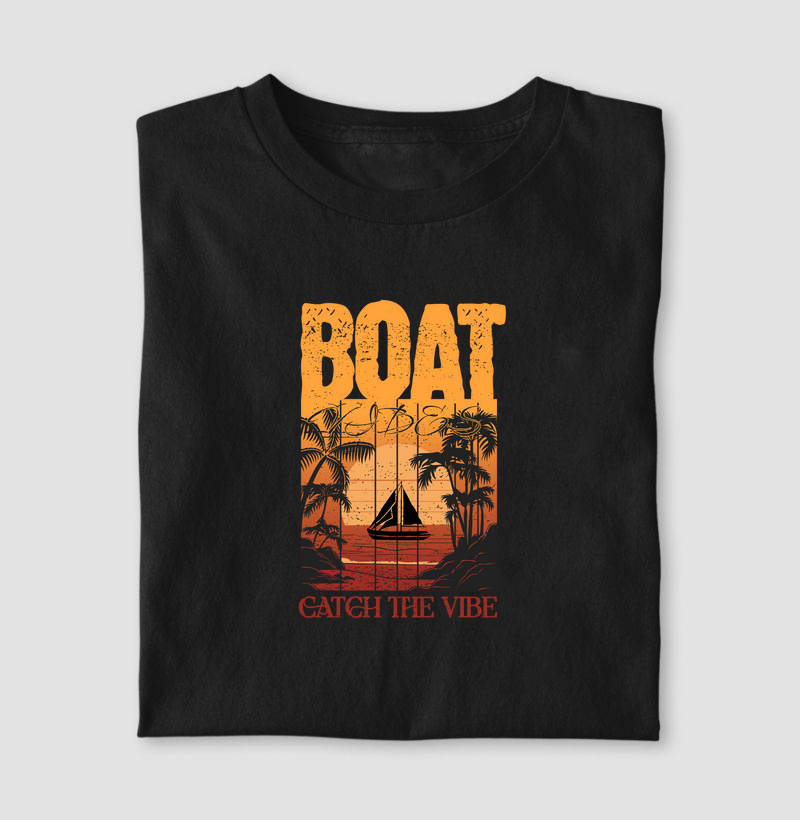 Camiseta de dia dos pais - Boat vibe 2.0 - Algodão 30.1