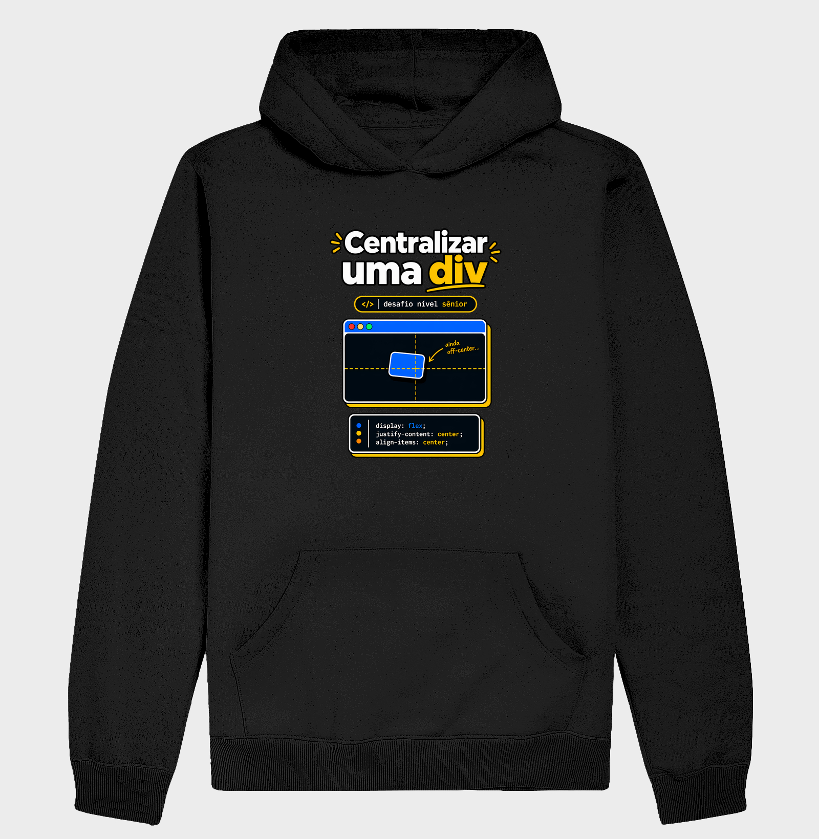 Centralizar uma Div — Desafio Nível Sênior
