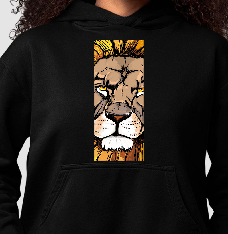 Hoodie Moletom Leão in Foco