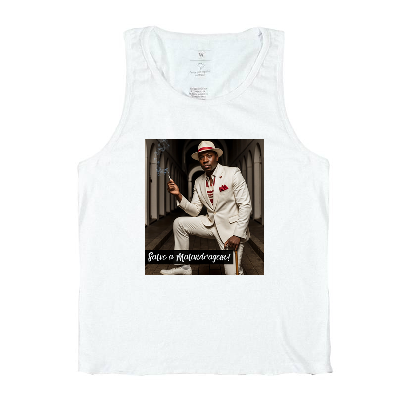 Camiseta Regata - Malandro - Imagem 1