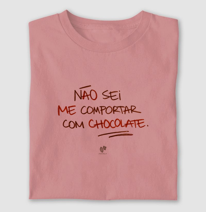 Não sei me comportar com chocolate